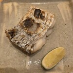 すしやのたい悟 - 太刀魚の塩焼き