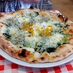 真鶴ピザ食堂 KENNY - しらすと卵と青海苔（2025.8）