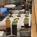 天ぷら鉄板料理 天旬 - 彩り綺麗