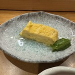 天ぷら鉄板料理 天旬 - だし巻き卵、オクラ
