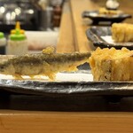 天ぷら鉄板料理 天旬 - あゆが泳いでいるようです
