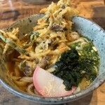 陽氣な狩人 - かき揚げうどん