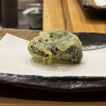 天ぷら鉄板料理 天旬 - 黒ピーマン