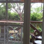 手打蕎麦長べや - 外のテーブル席