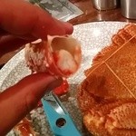 蟹がちょっとスカスカ