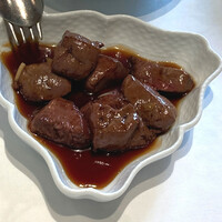 トゥーランドット 臥龍居  - 牛レバーのはちみつ炒め