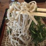 八百比丘尼 そば - 冷たく〆られて美味しい