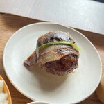 淡路牛肉巻きハンバーグ 今日は肉の日 - 