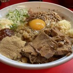 マシマシらーめん物語はここから始まるのだ。 - スペシャルまぜそば（特製魚粉トッピング）