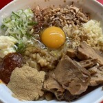 マシマシらーめん物語はここから始まるのだ。 - スペシャルまぜそば（特製魚粉トッピング）