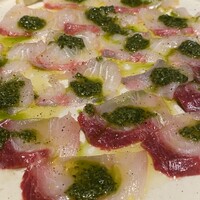 ピッツェリア&トラットリア ゴンゾ 目黒店 - 鮮魚のカルパッチョ