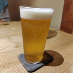 鄙の宿 金宇館 - 生ビール