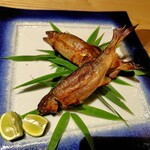 鄙の宿 金宇館 - 鮎の塩焼き