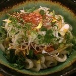讃岐うどん 白庵 - 韓国風ジャージャーうどん大1080円
