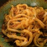 讃岐うどん 白庵 - 韓国風ジャージャーうどん混ぜました