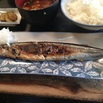 司 - 魚コースのサンマ