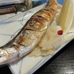 おいしい台所12カ月 - 焼きたてです。サンマは結構大きめ