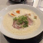 麺匠 麦之助 - 味玉鶏泡白湯