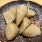 すし処 西の隠れ - ごぼうのガリ
