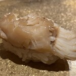 すし処 西の隠れ - 帆立