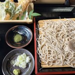 そば道場　久慈川　翁 - 海老天せいろ