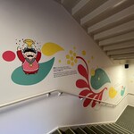 「ミシュカ」キッチン＆バー - レストランまで行く道のりも楽しい♪といっても行きはエレベーターで上がったので帰りに(๑˃̵ᴗ˂̵)