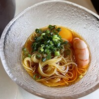 八雲 - 茶碗蒸し代わりの冷やそうめん