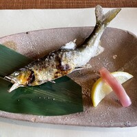 八雲 - 鮎塩焼き