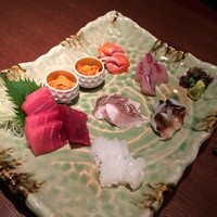 板前心 菊うら - お刺身盛り合わせ