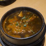 やさい村大地 - 黒スンドゥブチゲ