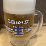 名代 富士そば - ドリンク写真:サントリー生