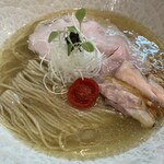 小麦そば 池 - 塩そば1,250円