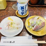 浜っ子 - コチとヒカリ盛り　コチヒカリ、なんちって