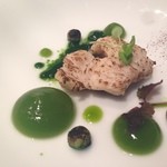 モダンフレンチ 「コラージュ」 コンラッド東京 - シェフの可愛らしい一皿