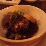 ワインと串揚げ こぱん - 牛肉の赤ワイン煮