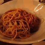 ワインと串揚げ こぱん - ミートソースパスタ