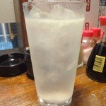 Kushiro Shokudou - 生絞りレモンサワー