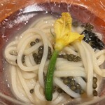 銀座 しのはら - キャビアと混ぜ混ぜして