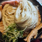 麺づくり 蒼空 - 味玉磯潮つけめんは細麺