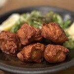 おらい食堂 - 鶏の唐揚げ定食