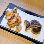 江戸そば マルノ - 北寄貝としいたけ