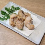 江戸そば マルノ - 甘鯛の鱗揚げ