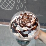 スターバックスコーヒー - バニラクリームフラペチーノをいろいろ変更