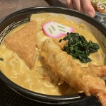 名古屋名物 名古屋めし食堂 丸八 - カレー煮込みきしめん（温）