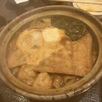 名古屋名物 名古屋めし食堂 丸八 - 味噌煮込みきしめん（温）