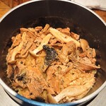 藁焼き鰹たたき明神丸 松山二番町店 - カツオの釜めし