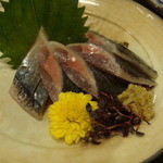 バンブー - 秋刀魚の刺身