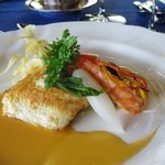 美味しいよ～ イトヨリのポワレ（八重桜メインA選択）