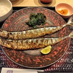大戸屋 - 生さんまの炭火焼き