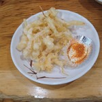 海鮮屋台おくまん 蔵前店 - するめ天ぷら